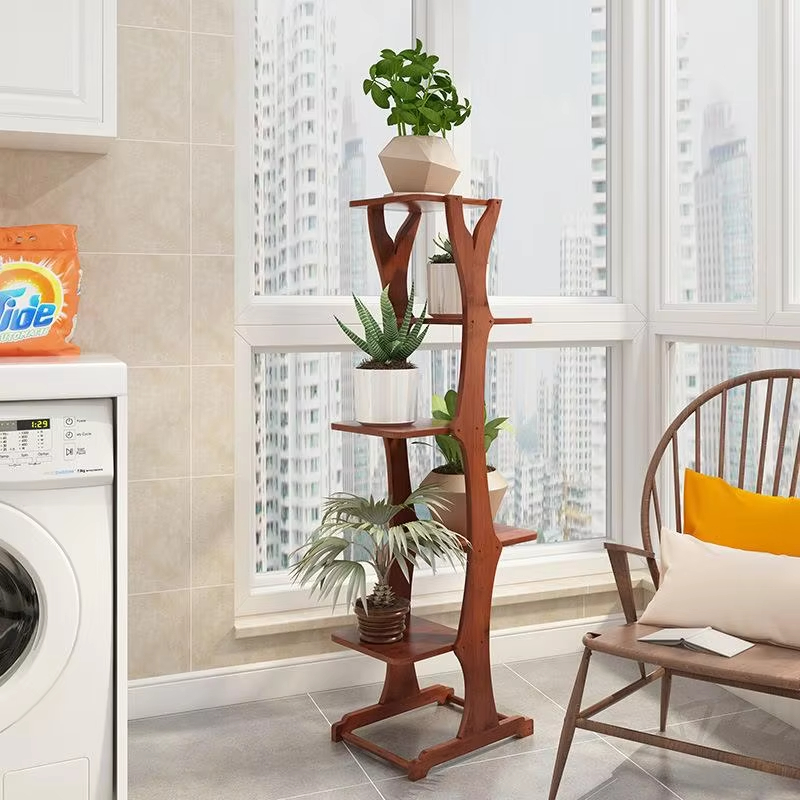 Sustainable Living Is - Подставка для растений из бамбука в